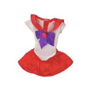 Adventure Dolls Sailor Moon Called Sailor Mars 6” High Rare Find DRESS ONLY